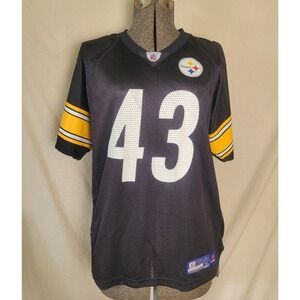 Steelers Size XL YOUTH OR ADULT SMALL Number‎ 43 Palamalu Jersey Shirt Reebok